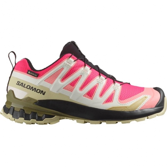 Salomon Damen Trailrunningschuhe SHOES XA PRO 3D V9 GTX W - Rotrot/Vanilleeis/Martini-Olive
