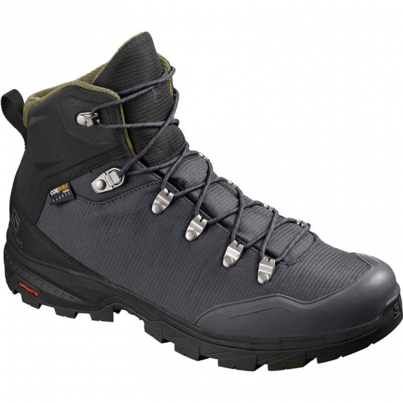 Salomon Herren Trekkingschuhe "OUTback 500 - Ebenholz/Schwarz/Traubenblatt