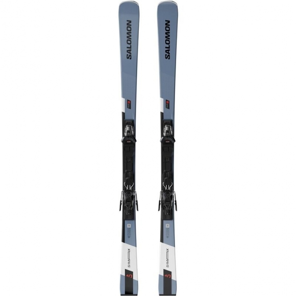 Salomon Herren All-Mountain Ski E - Copenblau/Schwarz/Weiß