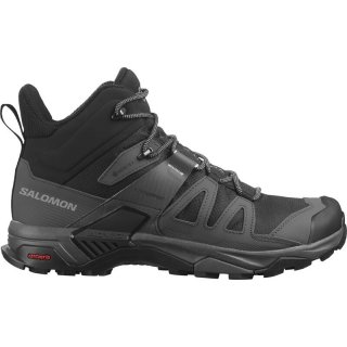 Salomon Herren Multifunktionsstiefel SHOES X ULTRA 4 MID GTX - Schwarz/Magnet/Perlblau