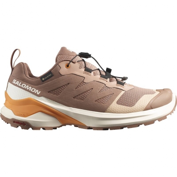 Salomon Damen Trailrunningschuhe SHOES X-ADVENTURE GTX W - Mokka-Mousse/Vanilleeis/Kurkuma