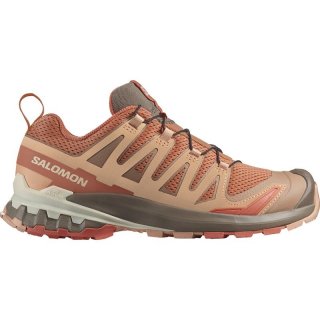 Salomon Damen Trailrunningschuhe SHOES XA PRO 3D V9 W - Sonnengebacken/Frischer Lachs/Präriesonne
