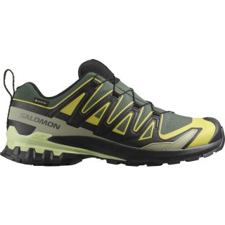 Salomon Herren Trailrunningschuhe SHOES XA PRO 3D V9 GTX - Urban Chic/Schwarz/Kressegrün