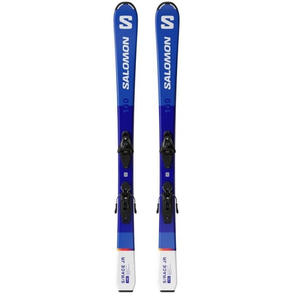Salomon Kinder All-Mountain Ski L - Rennblau/Weiß