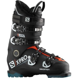 Salomon Herren Skischuhe "X Pro X90 - Schwarz/Weiß/Rot