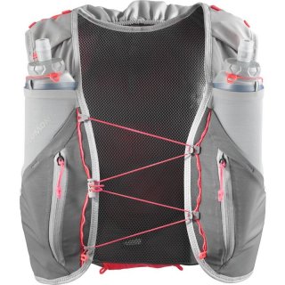 Salomon Rucksack ADV SKIN 12 SET - CASTELROCK/ALLOY/NEON FLAME