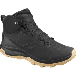 Salomon Herren Schuhe OUTsnap CSWP - Schwarz/Ebenholz/Gummi a