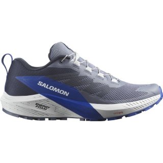 Salomon Herren Trailrunningschuhe SHOES SENSE RIDE 5 - Grisaille/Gletschergrau/Surf the Web