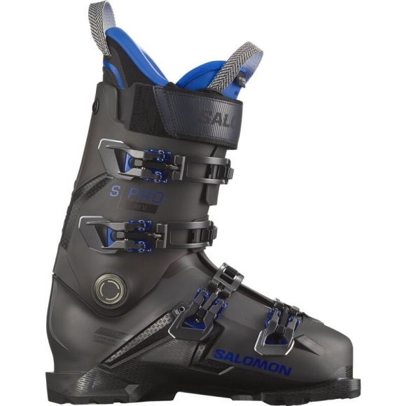 Salomon Herren Ski-Schuhe ALP. BOOTS - Beluga Metallic/Blau Metallic/Schwarz