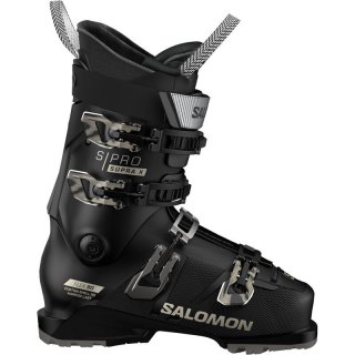 Salomon Damen Ski-Schuhe ALP. BOOTS - Schwarz/Hellbronze Metallic/Hellbronze