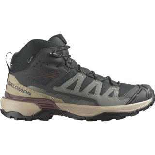 Salomon Herren Multifunktionsstiefel SHOES X ULTRA 360 MID GTX - Phantom/Wüstenbraun/Rumrosine