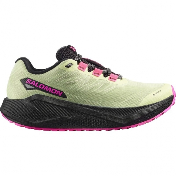 Salomon Damen Laufschuhe SHOES AERO BLAZE 3 GRVL GTX W - Schmetterling/Schwarz/Knockout-Pink
