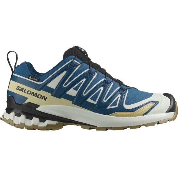 Salomon Herren Trailrunningschuhe SHOES XA PRO 3D V9 GTX Dark - Dunkelblau/Eiszapfen/Aloe