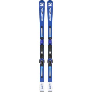 Salomon Kinder Racing Ski NX - Rennblau/Weiß