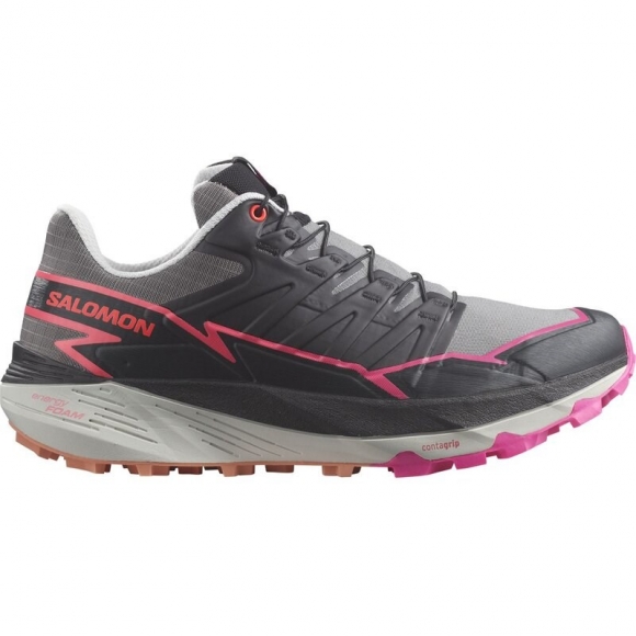Salomon Damen Laufschuhe SHOES THUNDERCROSS W - Pflaumenkätzchen/Schwarz/Pink Glo