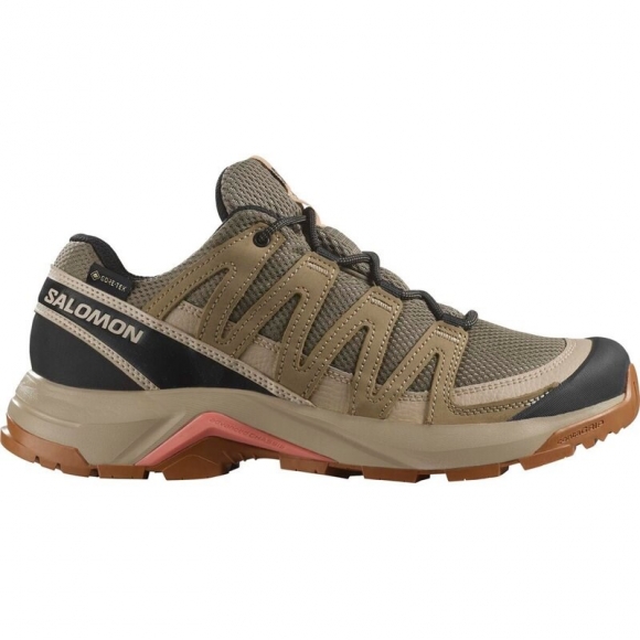 Salomon Damen Multifunktionsschuhe SHOES X-ADVENTURE RECON GTX W - Falke/Wüstenbraun/Hyma Pink