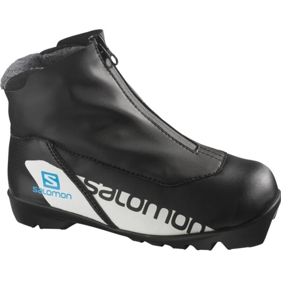 Salomon Kinder Langlaufschuhe XC SHOES RC NOCTURNE PROLINK JR - Schwarz/Prozessblau/000