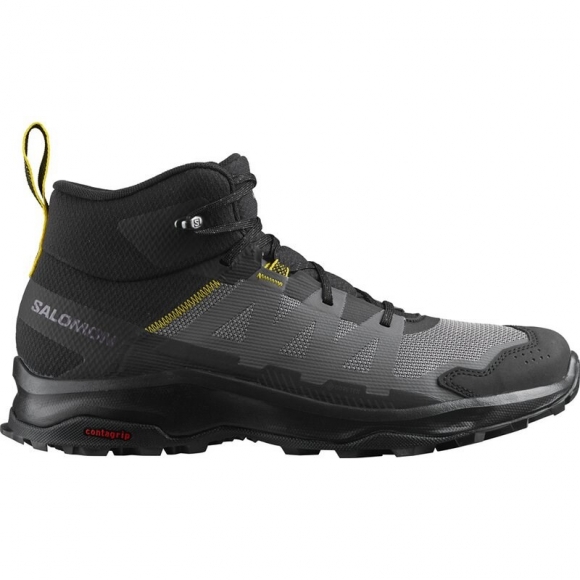 Salomon Herren Multifunktionsstiefel SHOES ARDENT MID GTX - Schwarz/Magnet/Empire Yellow
