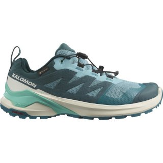 Salomon Damen Trailrunningschuhe SHOES X-ADVENTURE GTX W - Staubtürkis/Vanilleeis/Kakadu