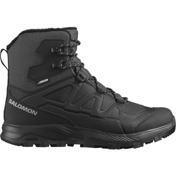 Salomon Herren Stiefel SHOES OUTFROST TS CSWP - Asphalt/Schwarz/Castlerock