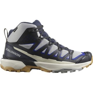 Salomon Herren Multifunktionsstiefel SHOES X ULTRA 360 EDGE MID GTX - Grauviolett/Schwarz/Surf the Web