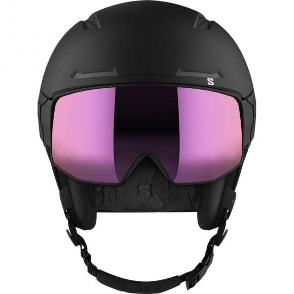 Salomon Herren Helm HELMET DRIVER PRO SIGMA MIPS Black - Schwarz/Roségold