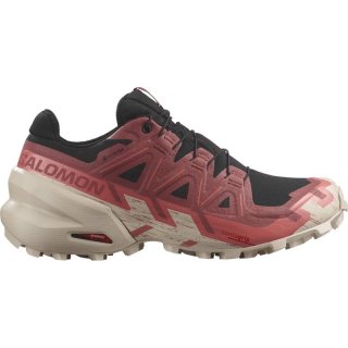 Salomon Damen Trailrunningschuhe SHOES SPEEDCROSS 6 GTX W - Schwarz/Kuhhaut/Verblasstes Rosa