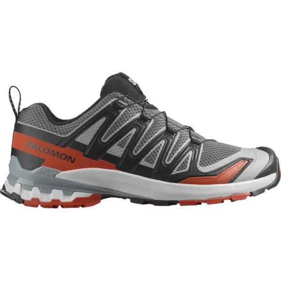 Salomon Herren Trailrunningschuhe SHOES XA PRO 3D V9 - Castlerock/Schwarz/Gebrannter Ocker