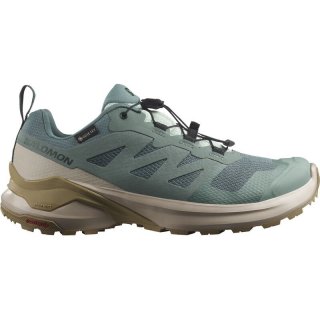 Salomon Damen Trailrunningschuhe SHOES X-ADVENTURE GTX W - Nordatlantik / Federgrau / Antikbronze