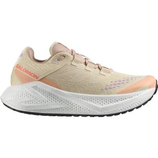 Salomon Damen Laufschuhe SHOES AERO GLIDE 3 GRVL W - Shortbread/Weiß/Fusion Coral