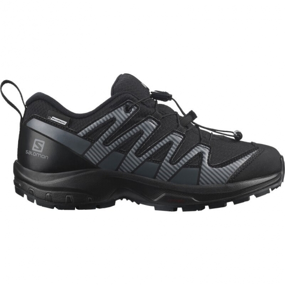 Salomon Kinder Multifunktionsschuhe SHOES XA PRO V8 CSWP J - Schwarz/Schwarz/Ebenholz