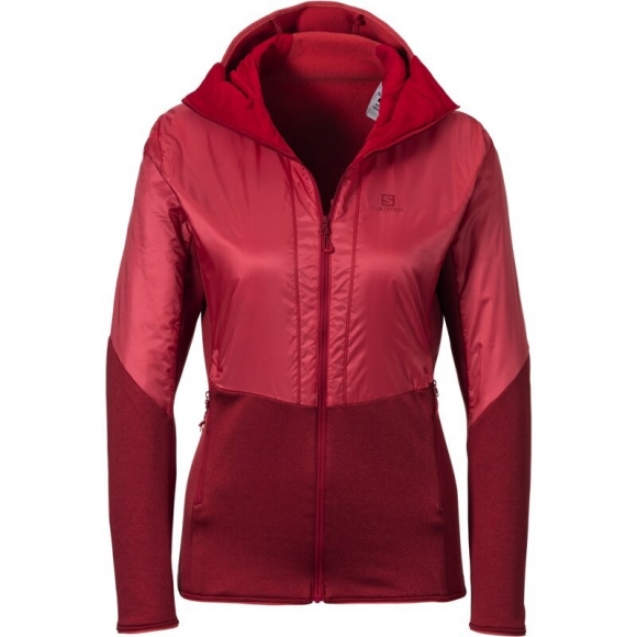Salomon Damen Outdoorjacke OUTLINE - Red Dahlia