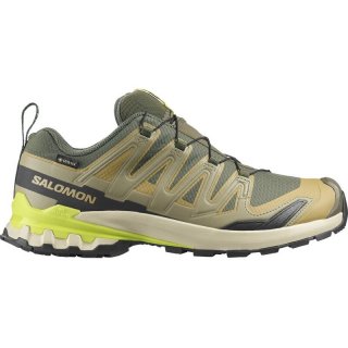 Salomon Herren Trailrunningschuhe SHOES XA PRO 3D V9 GTX Grape - Traubenblatt/Aloe/Saures Limettengrün