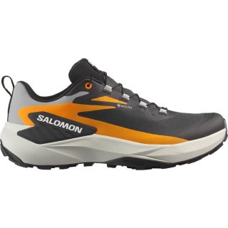 Salomon Herren Trailrunningschuhe SHOES GENESIS GTX - Schwarz/Kurkuma/LEGIERUNG