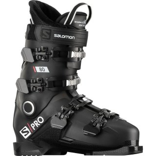 Salomon ALP. BOOTS - SCHWARZ/Beluga/Rot