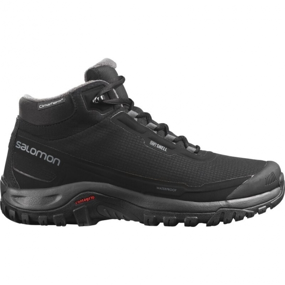 Salomon Herren Outdoorschuhe (Mid) SHELTER CS - Schwarz/Ebony/Schwarz