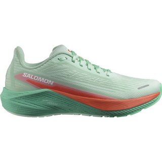 Salomon Damen Laufschuhe SHOES AERO BLAZE 2 W - Bay/Kirschtomate/Elektrisches Grün