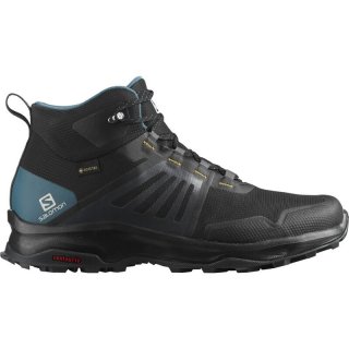 Salomon Herren Multifunktionsstiefel SHOES X-RENDER MID GTX - Schwarz/Ebenholz/Stockentenblau