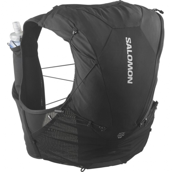 Salomon Rucksack ADV SKIN 12 SET - SCHWARZ