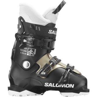 Salomon Damen Ski-Schuhe ALP. BOOTS QST ACCESS X70 W GW - Schwarz/Hellbronze Metallic/Weiß