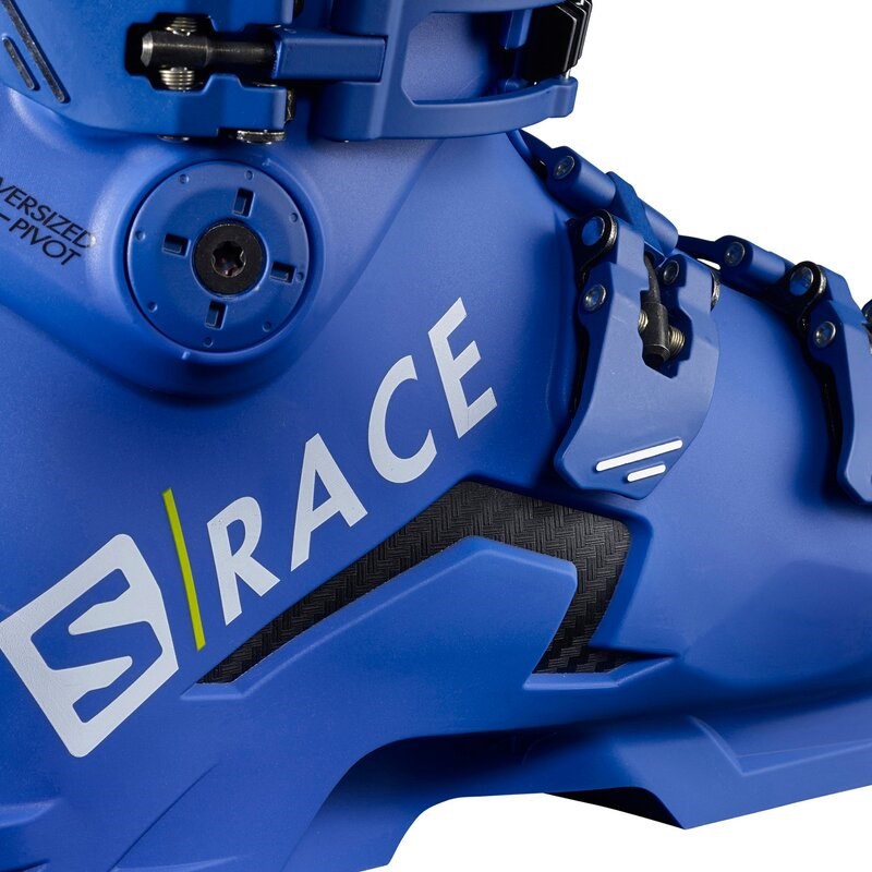 Salomon Kinder Skischuhe - Rennblau/Säuregrün/SCHWARZ