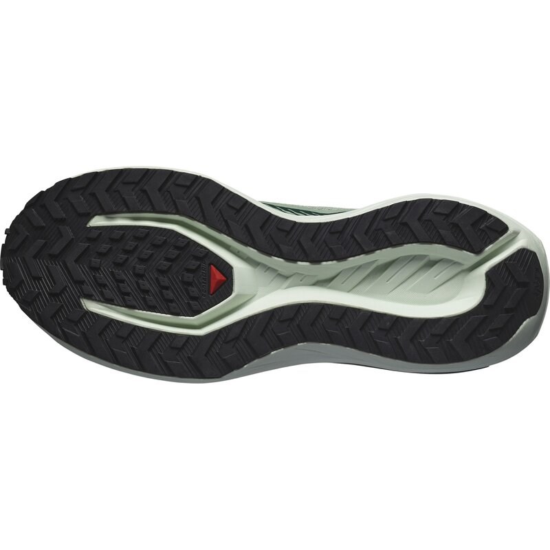 Salomon Herren Laufschuhe SHOES DRX DEFY GRVL Smoke - Rauchgrün/Seemoos/Kanariengrün