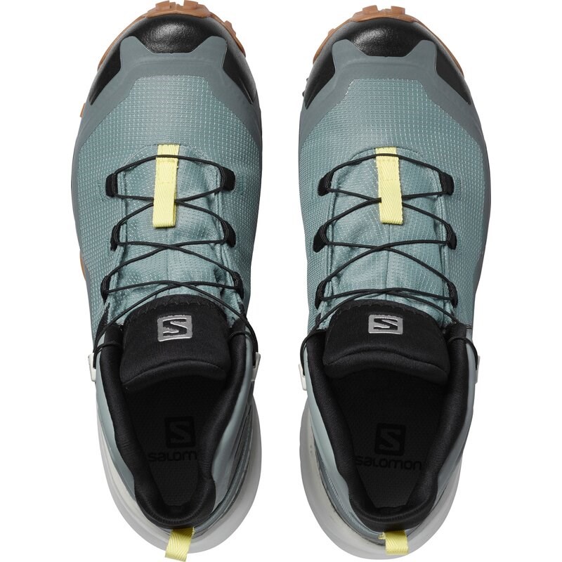 Salomon Damen Wanderschuhe "Cross Hike Mid STX - Blei/Stürmisches Wetter/Charlock