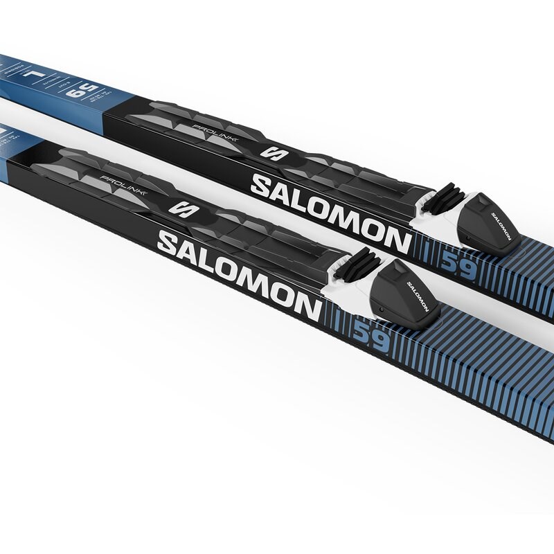 Salomon Langlauf Ski ESCAPE SNOW59 POSI PM PLK - Prozessblau/Schwarz