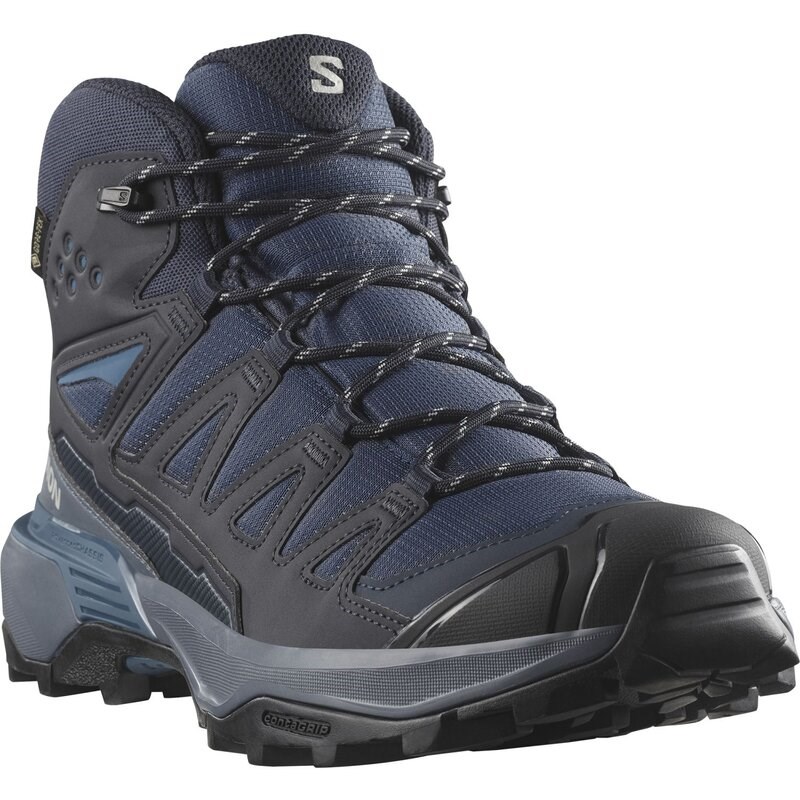 Salomon Herren Multifunktionsstiefel SHOES X ULTRA 360 MID GTX Blue - Blaue Nächte/Dunkelmarineblau/Dunkelblau
