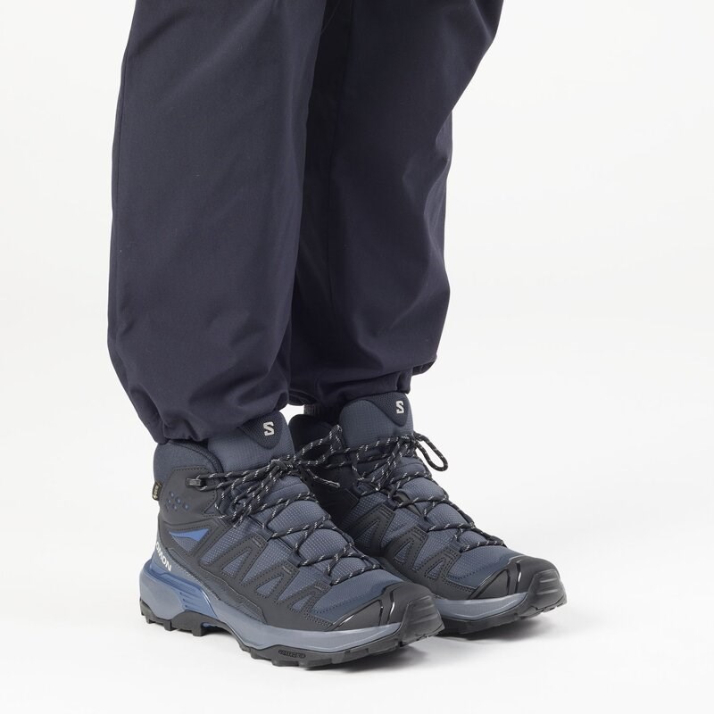 Salomon Herren Multifunktionsstiefel SHOES X ULTRA 360 MID GTX Blue - Blaue Nächte/Dunkelmarineblau/Dunkelblau