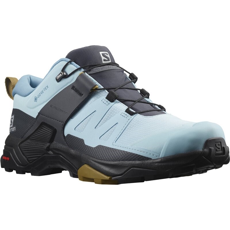 Salomon Damen Multifunktionsschuhe X ULTRA 4 - Kristallblau/Schwarz/Kreuzkümmel