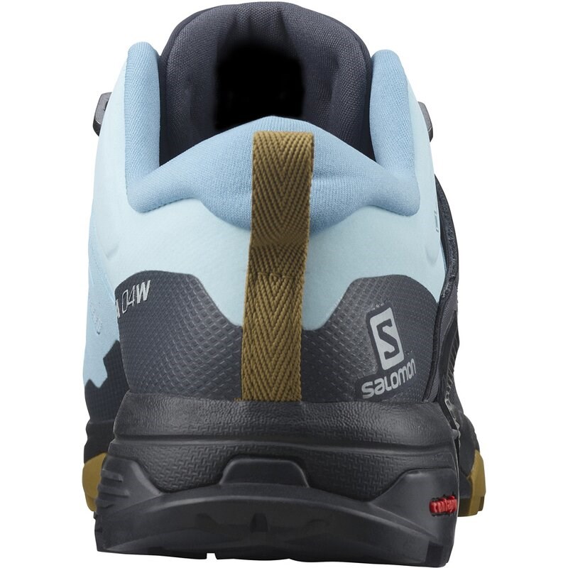 Salomon Damen Multifunktionsschuhe X ULTRA 4 - Kristallblau/Schwarz/Kreuzkümmel