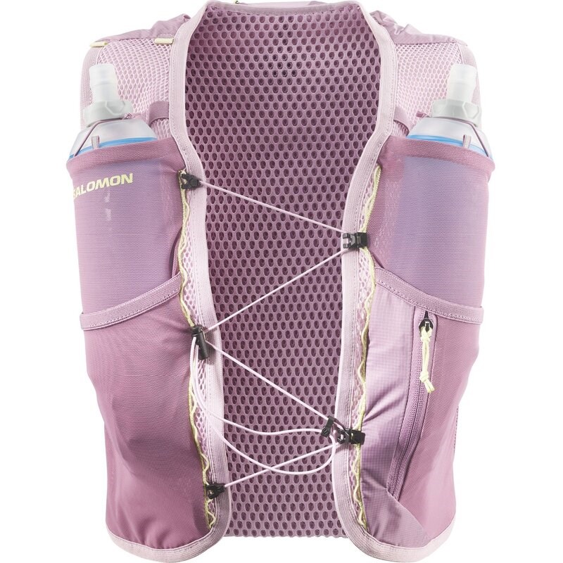 Salomon Rucksack ACTIVE SKIN - DUNKLE ORCHIDEE/MORGENROSA/SCHMETTERLING
