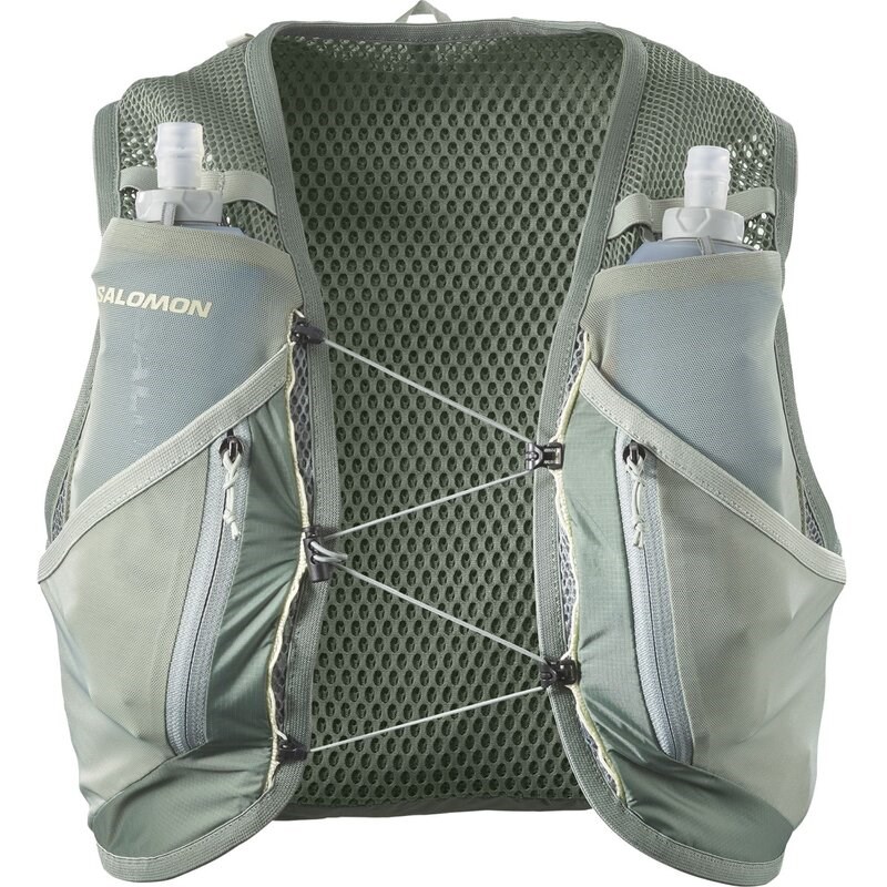 Salomon Rucksack ACTIVE SKIN 12 SET Laurel - Lorbeerkranz/Seerose/ALOE WASH